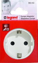 Legrand - Adaptateur 2P+T - 16 A - Allemand/Socle Français