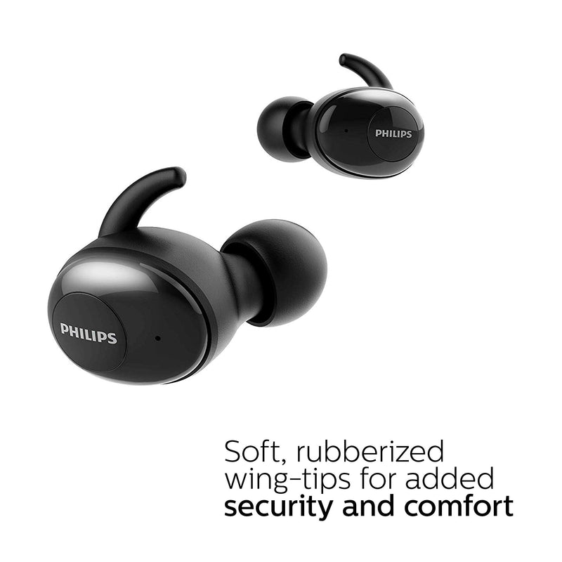 Philips In Ear Kopfhörer SHB2515BK/10 Kopfhörer In Ear (Bluetooth, Integriert...