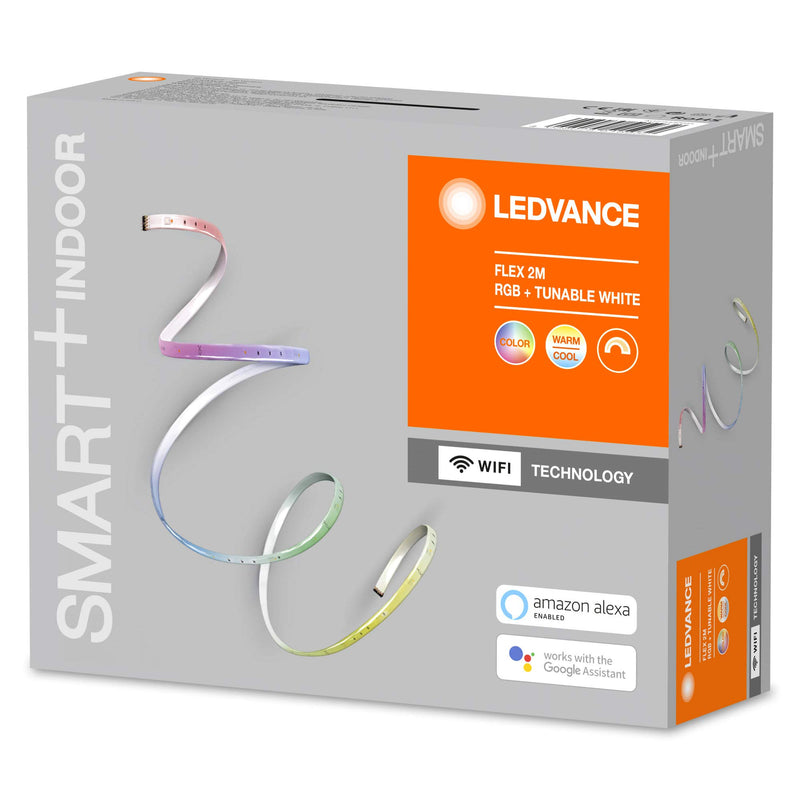 LEDVANCE LED Smartes LED Lichtband mit WiFi Technologie für Innen, 2 Meter Lä...