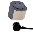 3-in-1 Wireless Handy ladestation mit Schuko Steckdose USB C und USB A und 2 ...