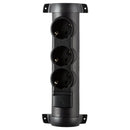 3-way power strip, rotatable power strip, power strip without cable...