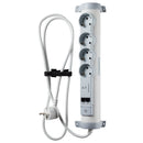 Legrand, drehbare Steckdosenleiste mit RJ45-Funktion (Netzwerkstecker) In & O...