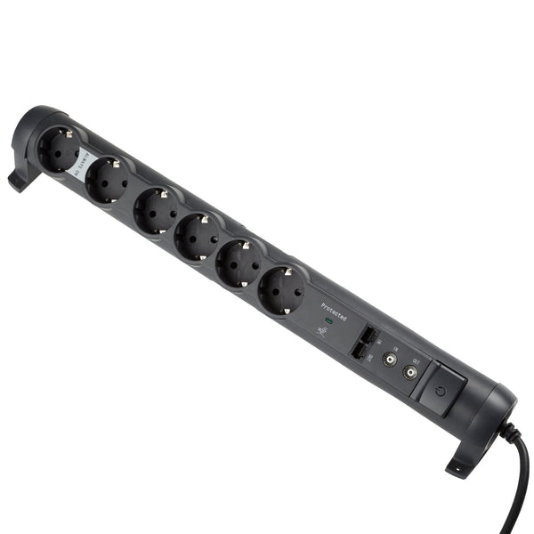 Legrand, rotating power strip with RJ45 function (network plug) In &amp; O...