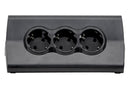 Legrand, 3-way power strip with integrated tablet/mobile phone/smartphone holder...