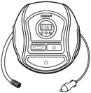 OSRAM TYREinflate 450, digital tire pump with auto-stop and LED light, portable...