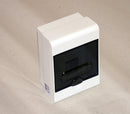 Surface-mounted small distribution box 4 modules/fuse box/distribution box surface-mounted IP40