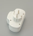 Multistecker Adapter Schuko Verteiler Mehrfachstecker (3-fach mit Schalter)