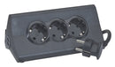 Legrand, 3-way power strip with integrated tablet/mobile phone/smartphone holder...