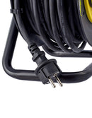 Cable drum outdoor 25m cable black for outdoor use