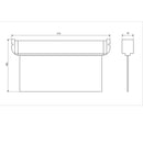 LED Notleuchte Notbeleuchtung Exit Notausgang Fluchtwegleuchte Licht Fluchtweg