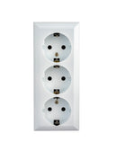 NEU Aufputz Schuko Steckdosen 1-fach, 2-fach,3 fach und 4-fach oder Verteiler