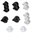 Aufputz Vintage Steckdose Rund Retro Schalter Wechselschalter Serienschalter EU