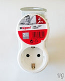 Multistecker Adapterstecker Schutzkontakt Verteiler Mehrfachstecker Legrand 2...