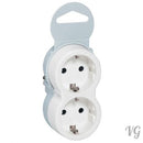 Multistecker Adapterstecker Schutzkontakt Verteiler Mehrfachstecker Legrand 2...