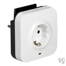 Ladesteckdose mit 2 USB Steckdosen und Handyhalter