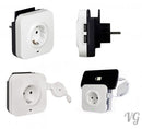 Ladesteckdose mit 2 USB Steckdosen und Handyhalter
