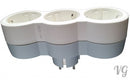 3-way multi-plug adapter plug protective contact CHILD PROTECTION distributor multiple plug