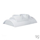 Aufputz 2-fach Kombi-Steckdose Komplett NEU Aufputz 2 steckplätze