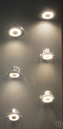 LED Flutlicht Laterne Fluter Lampen Leuchte LED NEU Lampe Beleuchtung IP 65 Dunkelgrau  111mm 12W