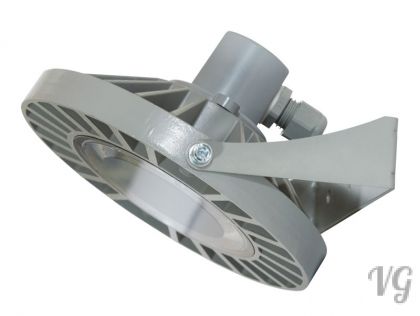 LED Flutlicht Laterne Fluter Lampen Leuchte LED NEU Lampe Beleuchtung IP 65 Hellgrau 150mm 20W