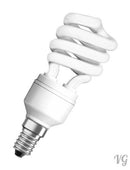 Osram Leuchtmittel Energiesparlampen 12W E14 Kalt Weiss 6500K