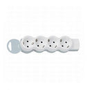 Legrand 4-way table power strip table socket wall socket with or without supply cable (4-way without cable)