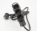 Legrand 3-way table power strip table socket wall socket with or without supply cable (3ka cherna s 5 m cable)
