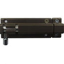 Bolzenriegel Riegel T?rriegel Schubriegel Sicherheitsriegel mit befestigter Schlaufe (100 mm Antik)