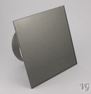 Ventilator- Lüfter Badlüfter mit integrierte Rückschlagklappe Glasfront stark 105 m3-h sehr leise 29 dB Kugellager Hergestellt EU